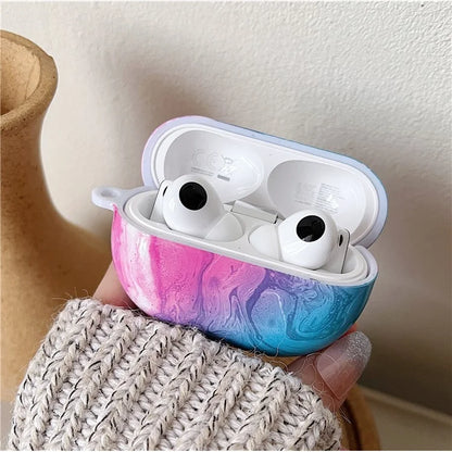 For Huawei FreeBuds Pro3 Marble Pattern PC Case Bluetooth Earphone Protective Cover
