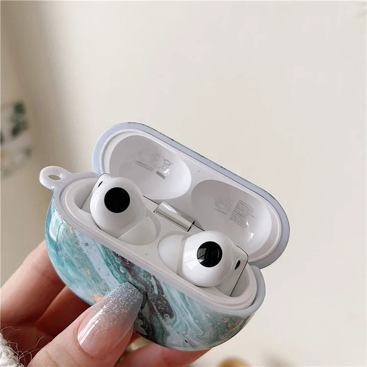 For Huawei FreeBuds Pro3 Marble Pattern PC Case Bluetooth Earphone Protective Cover