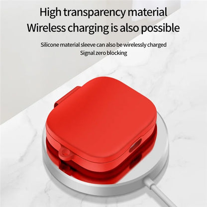 Anti-Scratch Sleeve for Xiaomi Redmi Buds 5 Bluetooth Earphone Cover Charging Bin Silicone Case with Buckle