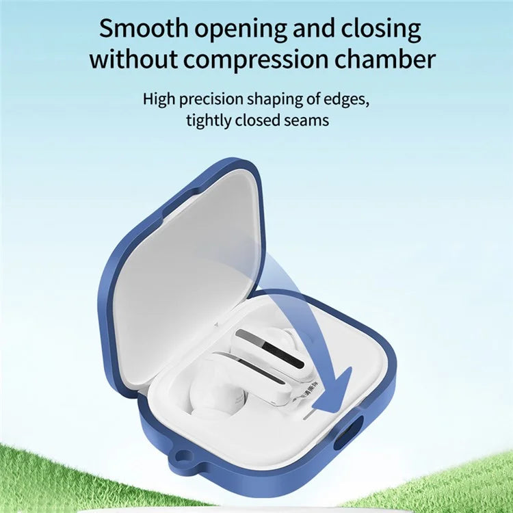 Anti-Scratch Sleeve for Xiaomi Redmi Buds 5 Bluetooth Earphone Cover Charging Bin Silicone Case with Buckle