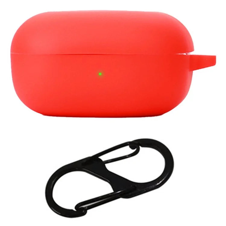 For Samsung Galaxy Buds FE Bluetooth Earphone Cover Anti-Scratch Sleeve Charging Bin Silicone Case with Buckle