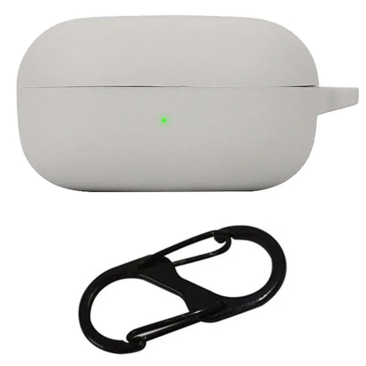 For Samsung Galaxy Buds FE Bluetooth Earphone Cover Anti-Scratch Sleeve Charging Bin Silicone Case with Buckle