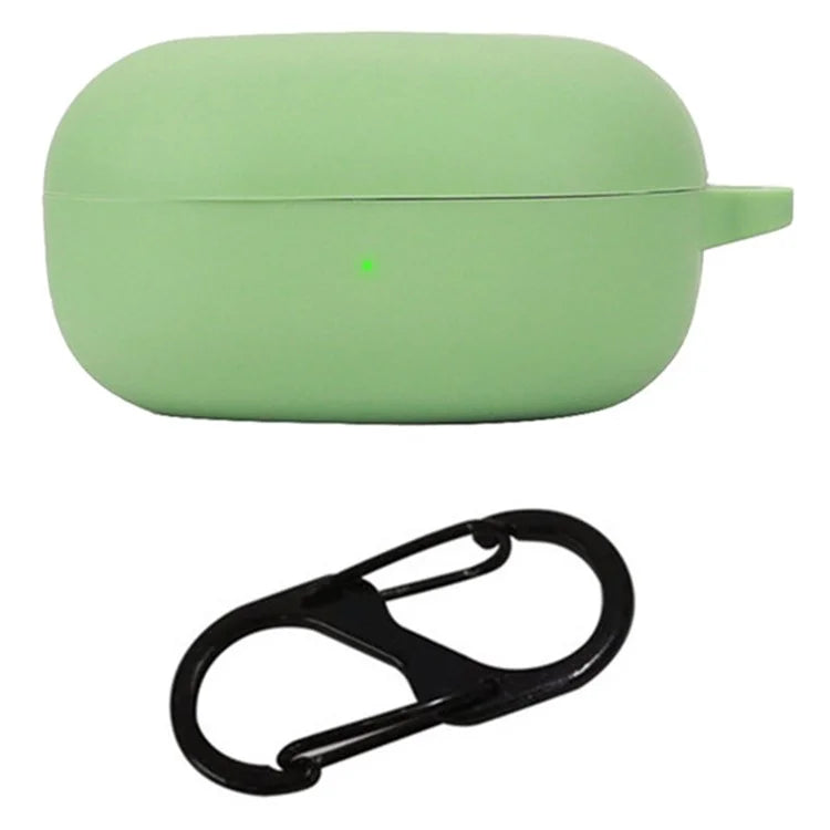 For Samsung Galaxy Buds FE Bluetooth Earphone Cover Anti-Scratch Sleeve Charging Bin Silicone Case with Buckle