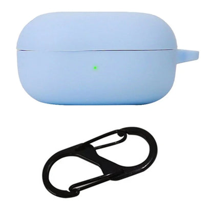 For Samsung Galaxy Buds FE Bluetooth Earphone Cover Anti-Scratch Sleeve Charging Bin Silicone Case with Buckle