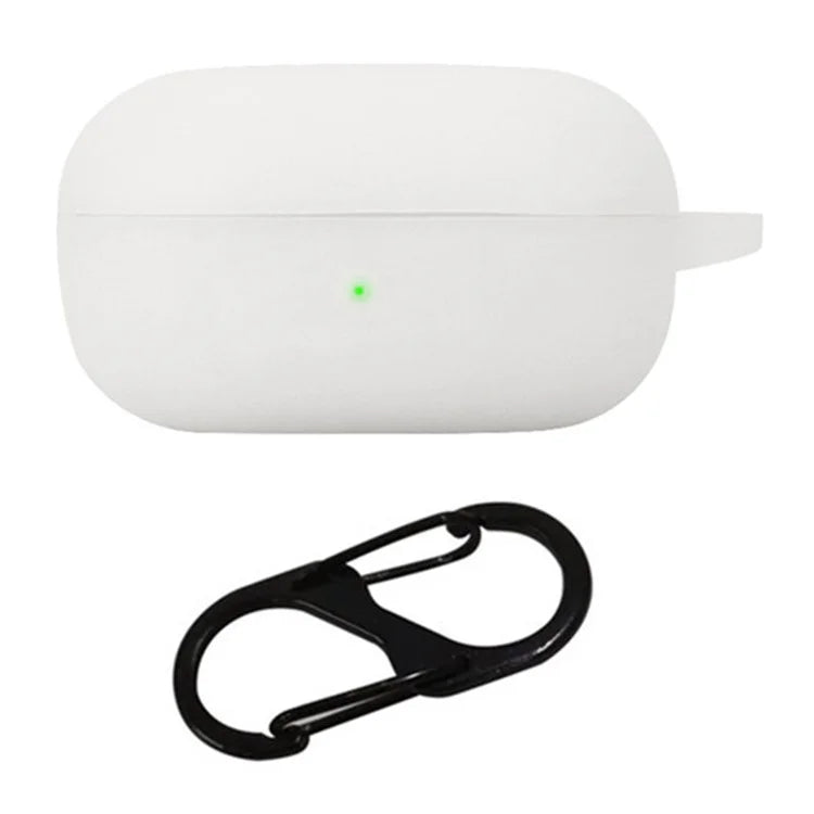 For Samsung Galaxy Buds FE Bluetooth Earphone Cover Anti-Scratch Sleeve Charging Bin Silicone Case with Buckle