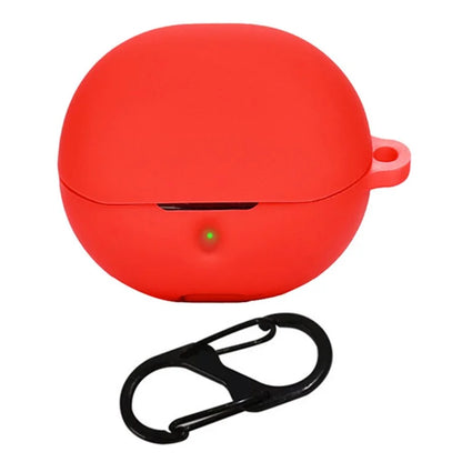 For SoundPEATS Clear Earphone Cover Bluetooth Headset Sleeve Charging Bin Silicone Case with Buckle