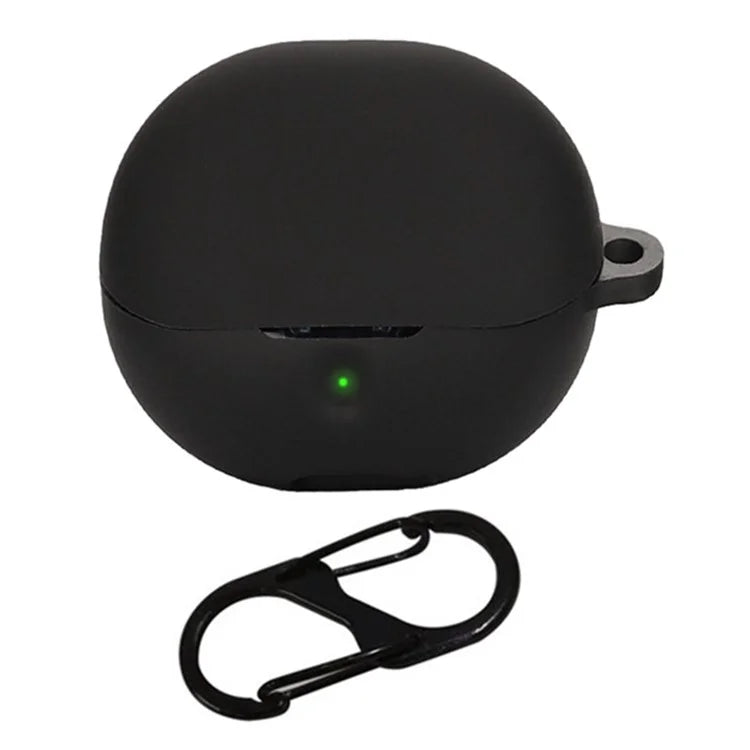 For SoundPEATS Clear Earphone Cover Bluetooth Headset Sleeve Charging Bin Silicone Case with Buckle