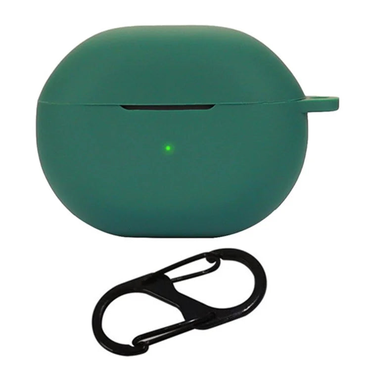 For SoundPEATS Air 4 Pro Silicone Case Cover Bluetooth Headset Sleeve with Buckle