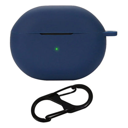 For SoundPEATS Air 4 Pro Silicone Case Cover Bluetooth Headset Sleeve with Buckle