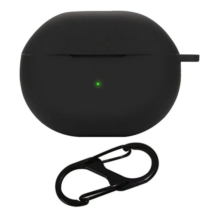 For SoundPEATS Air 4 Pro Silicone Case Cover Bluetooth Headset Sleeve with Buckle