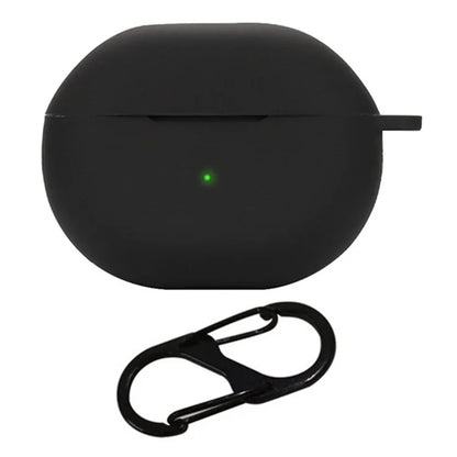 For SoundPEATS Air 4 Pro Silicone Case Cover Bluetooth Headset Sleeve with Buckle