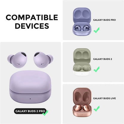 AHASTYLE PT-JY10 For Samsung Buds Live / Buds Pro / Buds 2 Silicone Case Game Controller Design 2-Piece Shockproof Cover