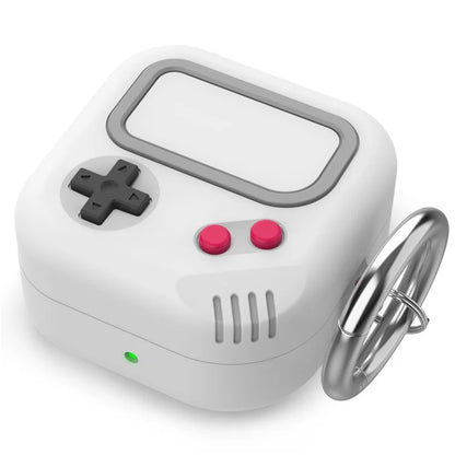 AHASTYLE PT-JY10 For Samsung Buds Live / Buds Pro / Buds 2 Silicone Case Game Controller Design 2-Piece Shockproof Cover