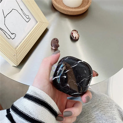 For Samsung Galaxy Buds FE / Buds2 Pro / Buds2 / Buds Live / Buds Pro Bluetooth Headphone Marble Pattern PC Protective Case