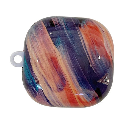 For Samsung Galaxy Buds FE / Buds2 Pro / Buds2 / Buds Live / Buds Pro Bluetooth Headphone Marble Pattern PC Protective Case