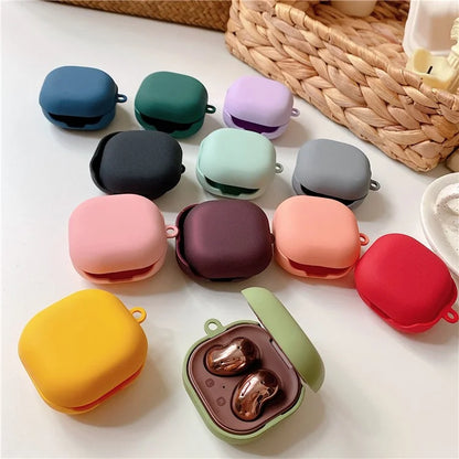 For Samsung Galaxy Buds FE / Buds2 Pro / Buds2 / Buds Live / Buds Pro Matte Hard PC Bluetooth Headphone Protective Case