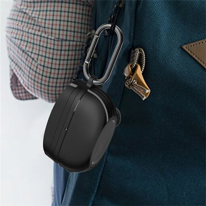 For Sony WF-1000XM5 Bluetooth Earphone TPU Cover Protective Case with Hanging Buckle