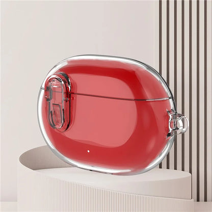 For Beats Studio Buds / Buds+ Clear Case TPU+PC Full-Body Protection Cover