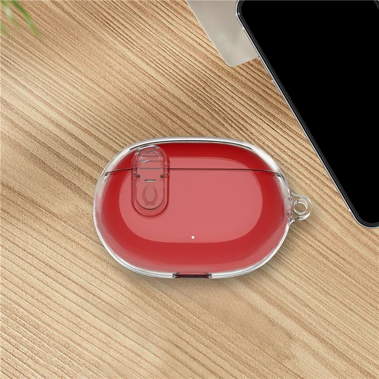For Beats Studio Buds / Buds+ Clear Case TPU+PC Full-Body Protection Cover
