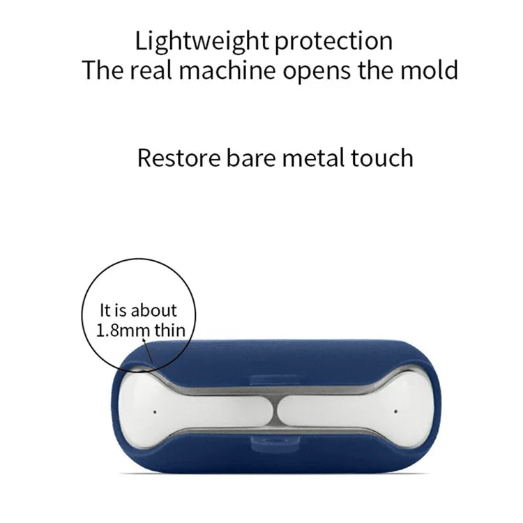 For Mibro Earbuds 3 Bluetooth Headset Sleeve Earphone Cover Silicone Case with Buckle