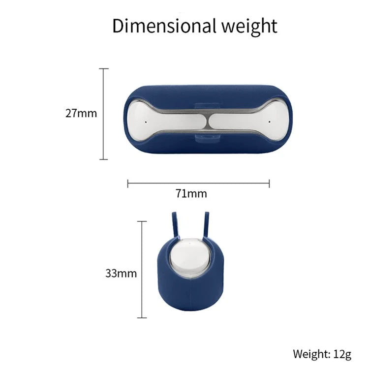 For Mibro Earbuds 3 Bluetooth Headset Sleeve Earphone Cover Silicone Case with Buckle