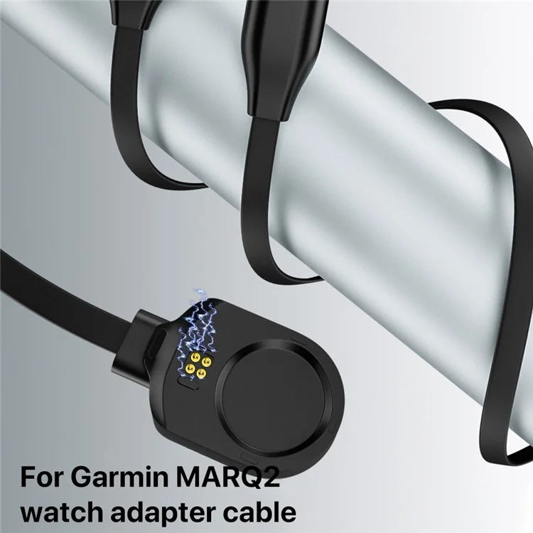 1m USB Charging Base for Garmin MARQ 2 Athlete / Adventurer / Captain Charging Cable Smart Watch Charger