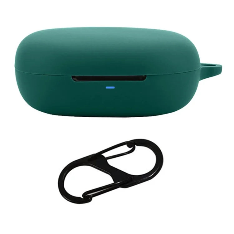 For EDIFIER Comfo Fit Silicone Case Bluetooth Headset Sleeve Flexible Earphone Cover with Buckleish Green