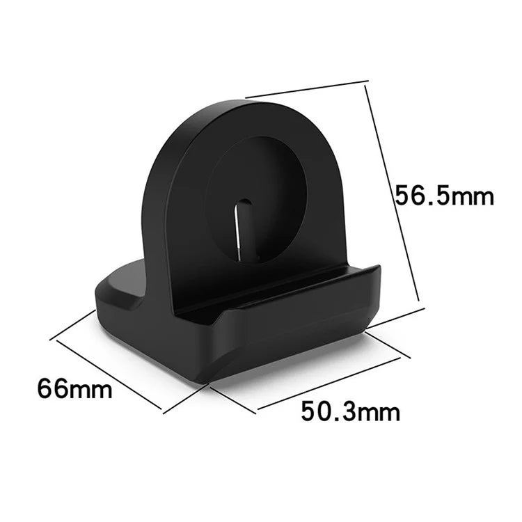 For aigo GT8 / GT3 / GTV2 Silicone Charger Holder Anti-Slide Smart Watch Charger Stand