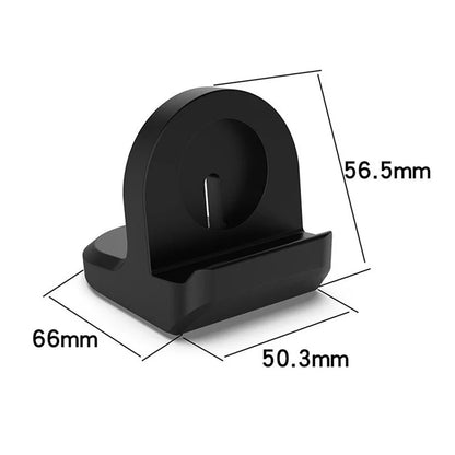 For aigo GT8 / GT3 / GTV2 Silicone Charger Holder Anti-Slide Smart Watch Charger Stand