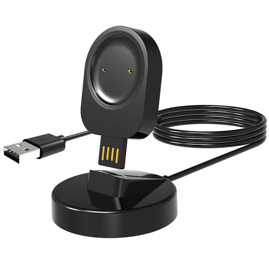 For Huami Amazfit Active / Active Edge / Bip 3 / 3 Pro USB Charging Stand with Cordless Mini Smart Watch Charger