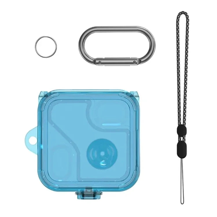 For Nothing Ear (2) Anti-Scratch PC Case Bluetooth Headset Sleeve Earphone Cover Blue
