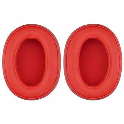 1 Pair For Sony MDR-100ABN / WH-H900N Headphone Protein Leather Ear Pads+Mini Crowbar+Head Beam Sleeve