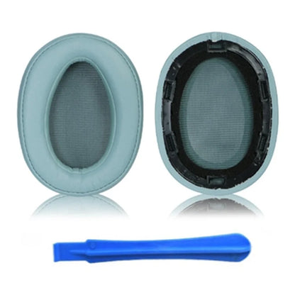 1 Pair For Sony MDR-100ABN / WH-H900N Headphone Ear Pads Protein Leather Cushions with Mini Crowbar