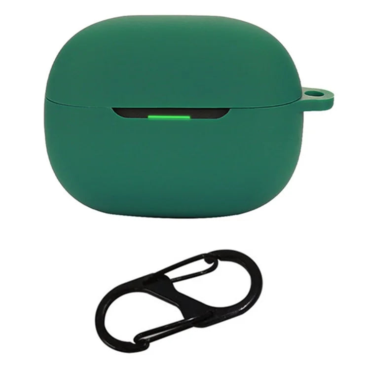 For Xiaomi Redmi Buds 5 Pro Silicone Case Bluetooth Headset Sleeve Earphone Cover with Buckle