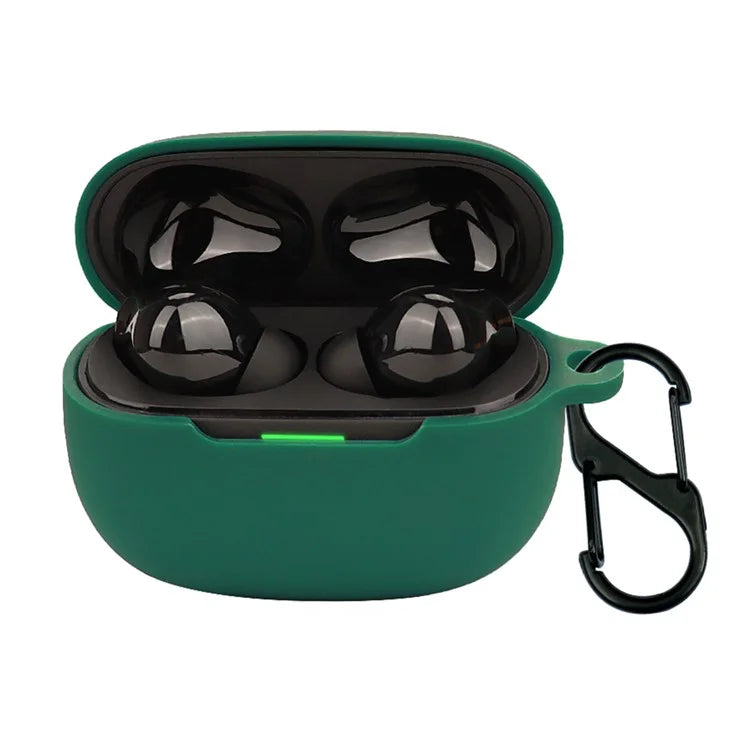For Xiaomi Redmi Buds 5 Pro Silicone Case Bluetooth Headset Sleeve Earphone Cover with Buckle