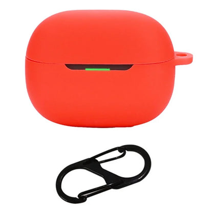For Xiaomi Redmi Buds 5 Pro Silicone Case Bluetooth Headset Sleeve Earphone Cover with Buckle