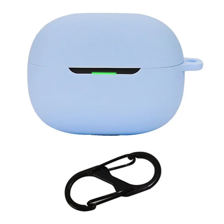 For Xiaomi Redmi Buds 5 Pro Silicone Case Bluetooth Headset Sleeve Earphone Cover with Buckle