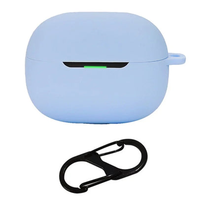 For Xiaomi Redmi Buds 5 Pro Silicone Case Bluetooth Headset Sleeve Earphone Cover with Buckle