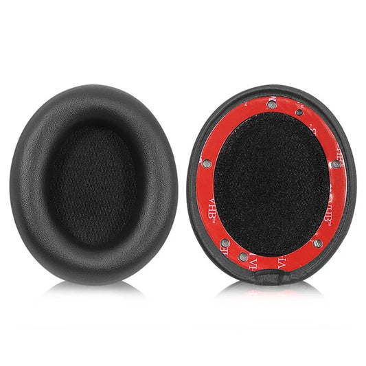1 Pair For Beats Studio Pro Ear Cushions Protein Leather + Memory Foam Headphone Earpads