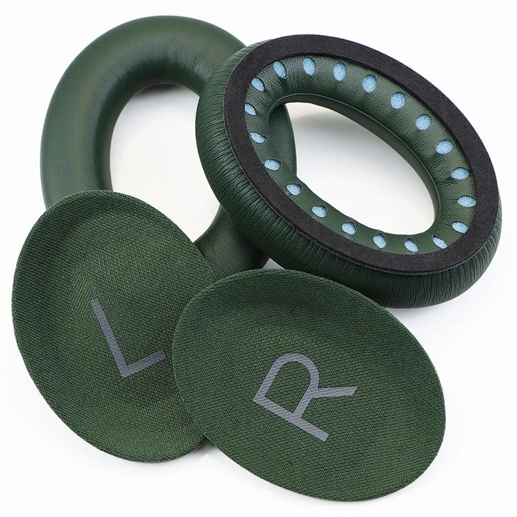 For BOSE QuietComfort 45 Protein Leather Headphone Ear Cushions with Mini Crowbar