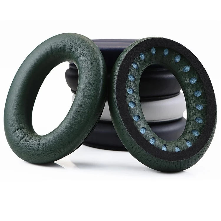 For BOSE QuietComfort 45 Protein Leather Headphone Ear Cushions with Mini Crowbar