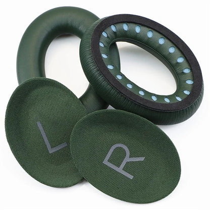 For BOSE QuietComfort 45 Protein Leather Headphone Ear Cushions with Mini Crowbar