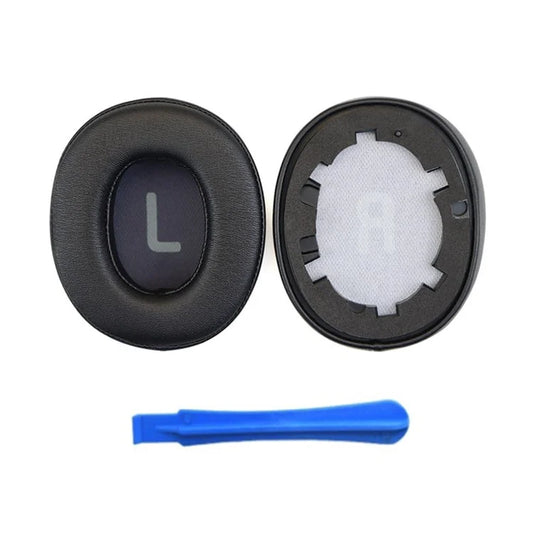 1 Pair For JBL TUNE 700BT / 710BT / 750BTNC / 760NC Protein Leather Earpads Cushions + Crowbar
