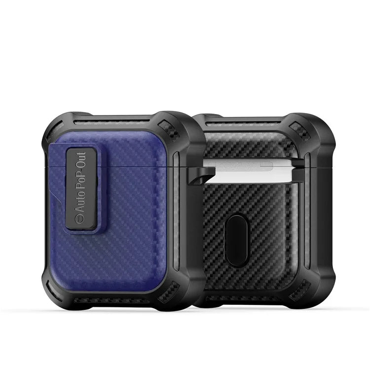 DUX DUCIS PECI Series for Apple AirPods with Charging Case (2016) / (2019) / AirPods with Wireless Charging Case (2019) Cover Woven Texture