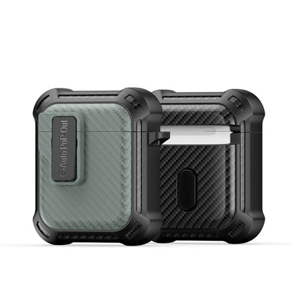 DUX DUCIS PECI Series for Apple AirPods with Charging Case (2016) / (2019) / AirPods with Wireless Charging Case (2019) Cover Woven Texture