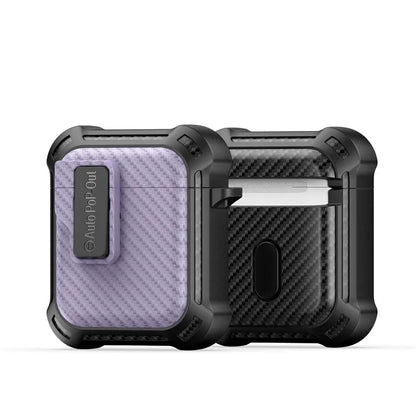 DUX DUCIS PECI Series for Apple AirPods with Charging Case (2016) / (2019) / AirPods with Wireless Charging Case (2019) Cover Woven Texture