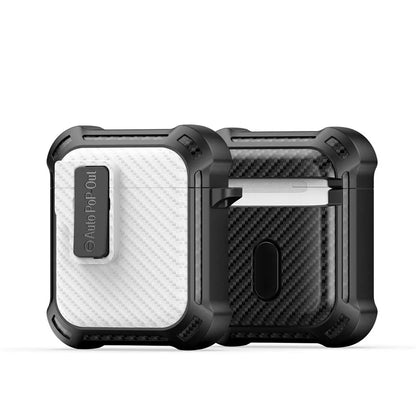 DUX DUCIS PECI Series for Apple AirPods with Charging Case (2016) / (2019) / AirPods with Wireless Charging Case (2019) Cover Woven Texture