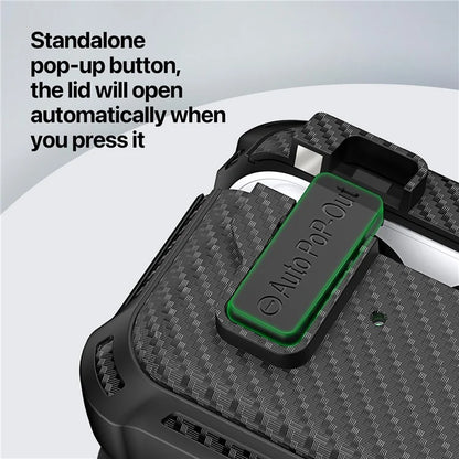 DUX DUCIS PECI Series for Apple AirPods with Charging Case (2016) / (2019) / AirPods with Wireless Charging Case (2019) Cover Woven Texture