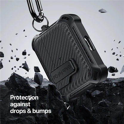DUX DUCIS PECI Series for Apple AirPods with Charging Case (2016) / (2019) / AirPods with Wireless Charging Case (2019) Cover Woven Texture