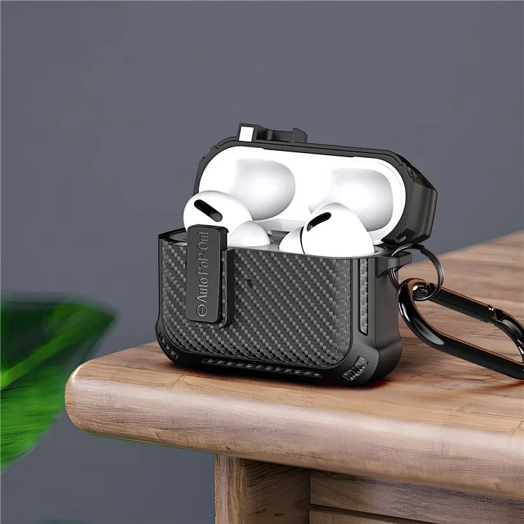 DUX DUCIS PECI Series for Apple AirPods with Charging Case (2016) / (2019) / AirPods with Wireless Charging Case (2019) Cover Woven Texture